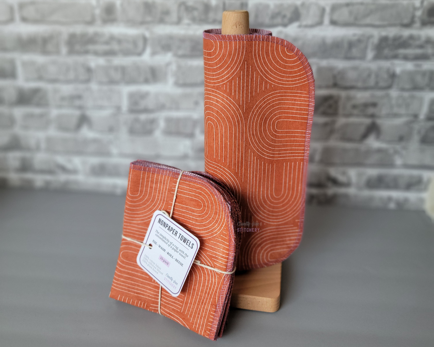 Orange Rainbow NonPaper Towels