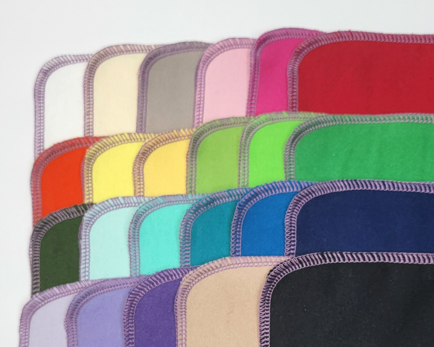Solid Color Cloth Wipes