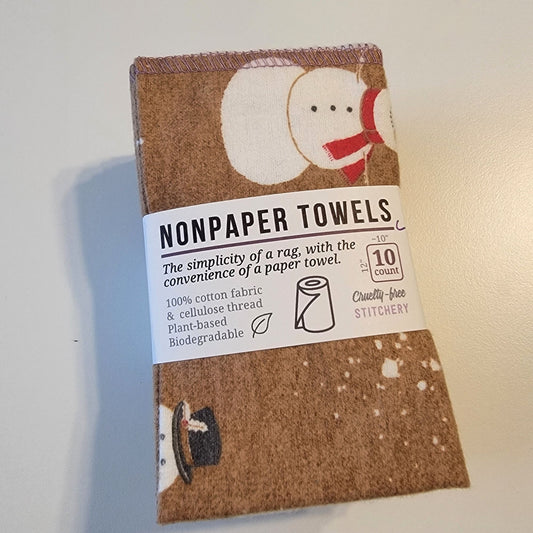 Christmas / Winter NonPaper Towels (Clearance - more prints inside!)