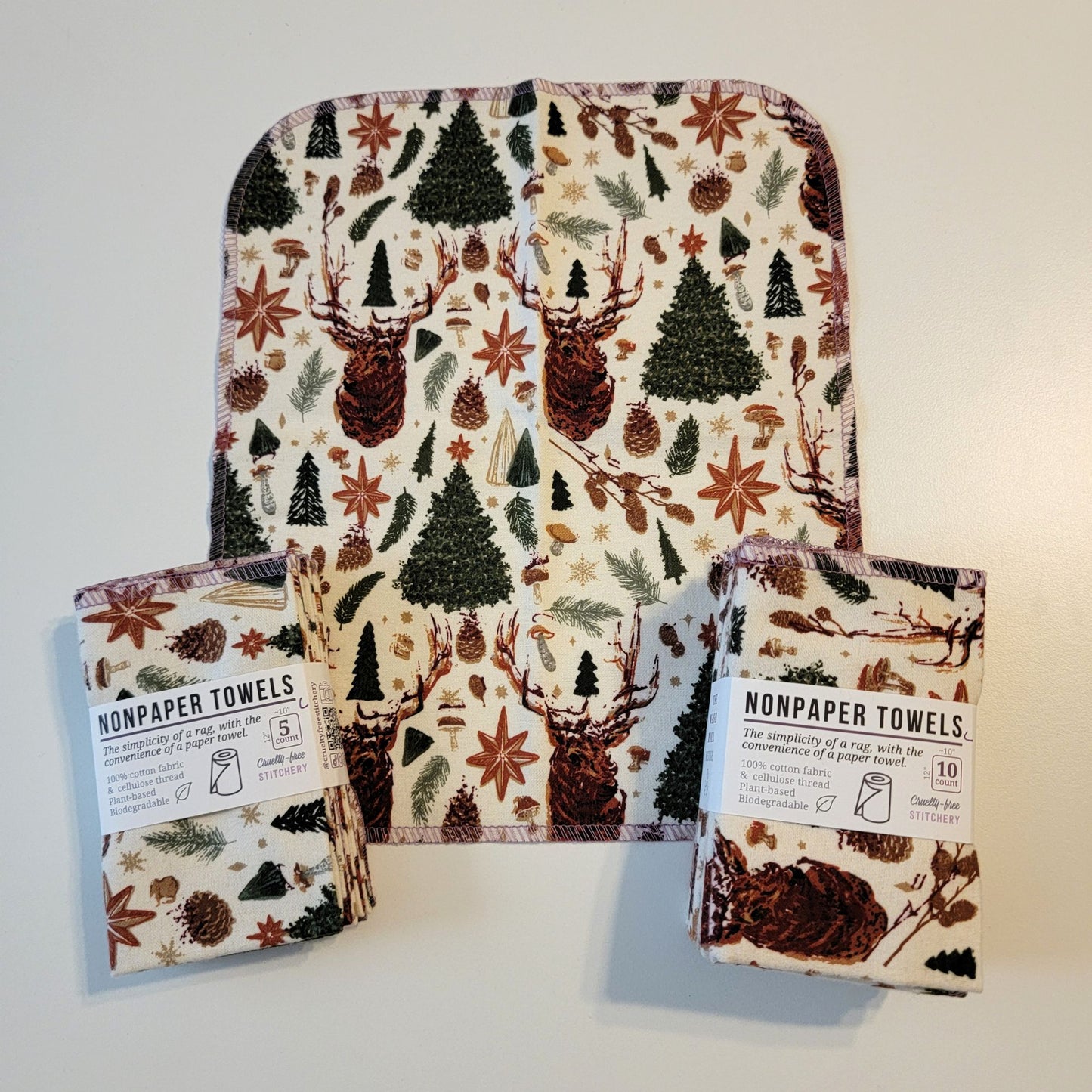 Christmas / Winter NonPaper Towels (Clearance - more prints inside!)