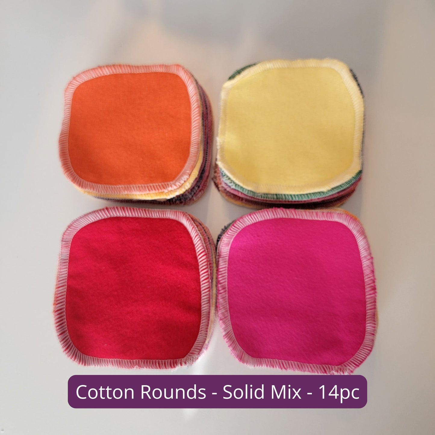 SECONDS - NonPaper Towels, Cotton Rounds, Cloth Wipes