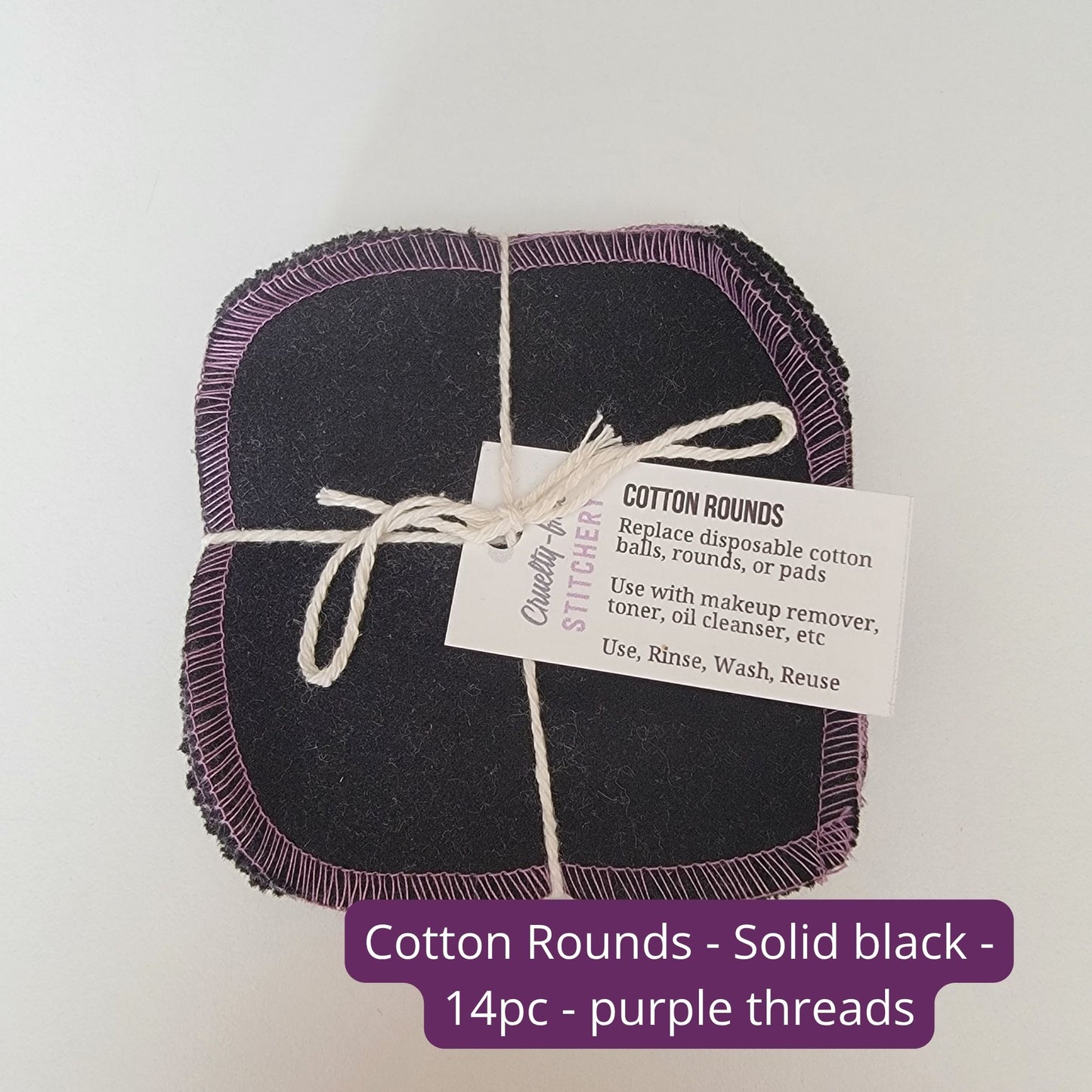 SECONDS - NonPaper Towels, Cotton Rounds, Cloth Wipes