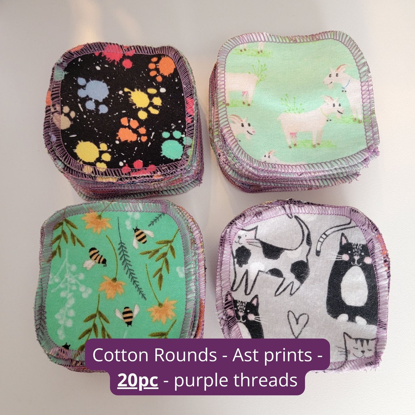 SECONDS - NonPaper Towels, Cotton Rounds, Cloth Wipes