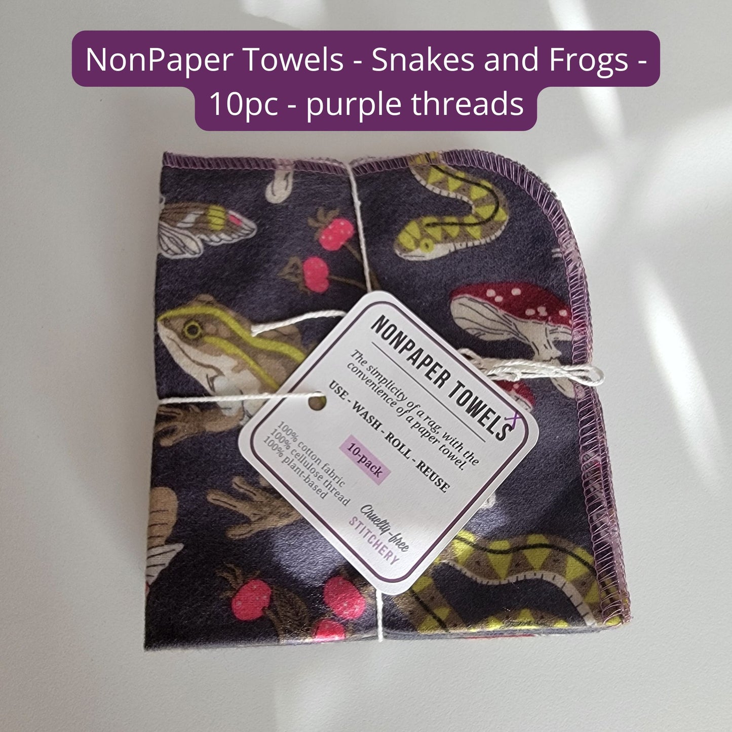 SECONDS - NonPaper Towels, Cotton Rounds, Cloth Wipes