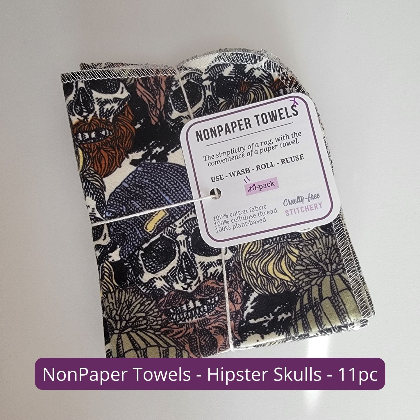 SECONDS - NonPaper Towels, Cotton Rounds, Cloth Wipes