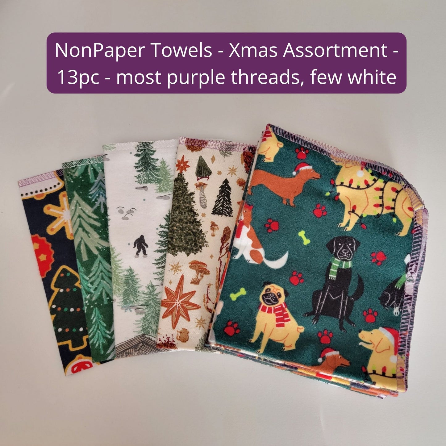 SECONDS - NonPaper Towels, Cotton Rounds, Cloth Wipes