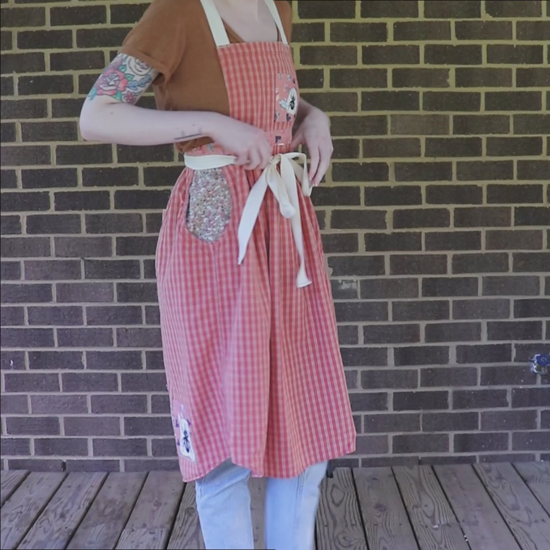 modeling the apron