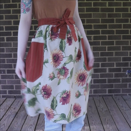 modeling the apron