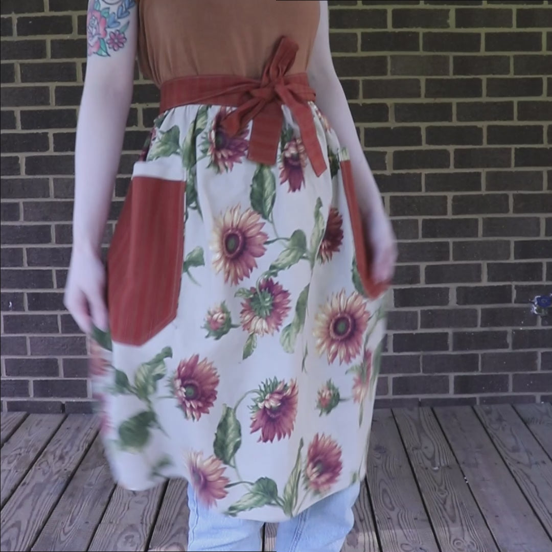 modeling the apron