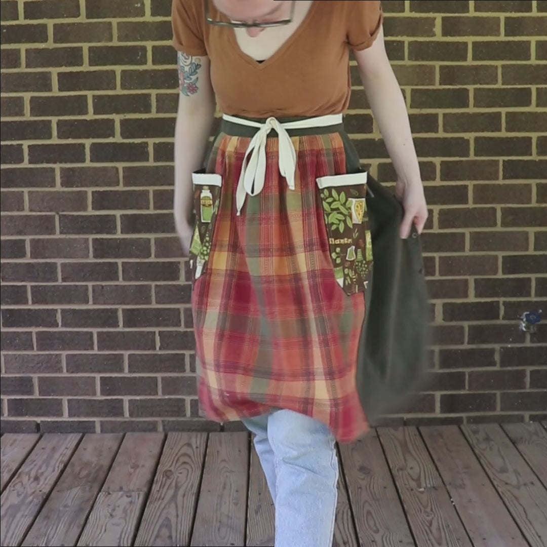 modeling the apron