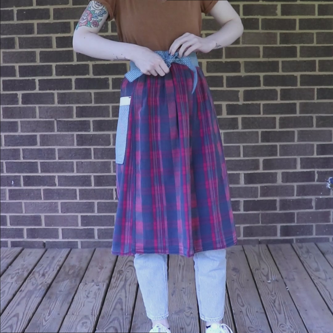 modeling the apron