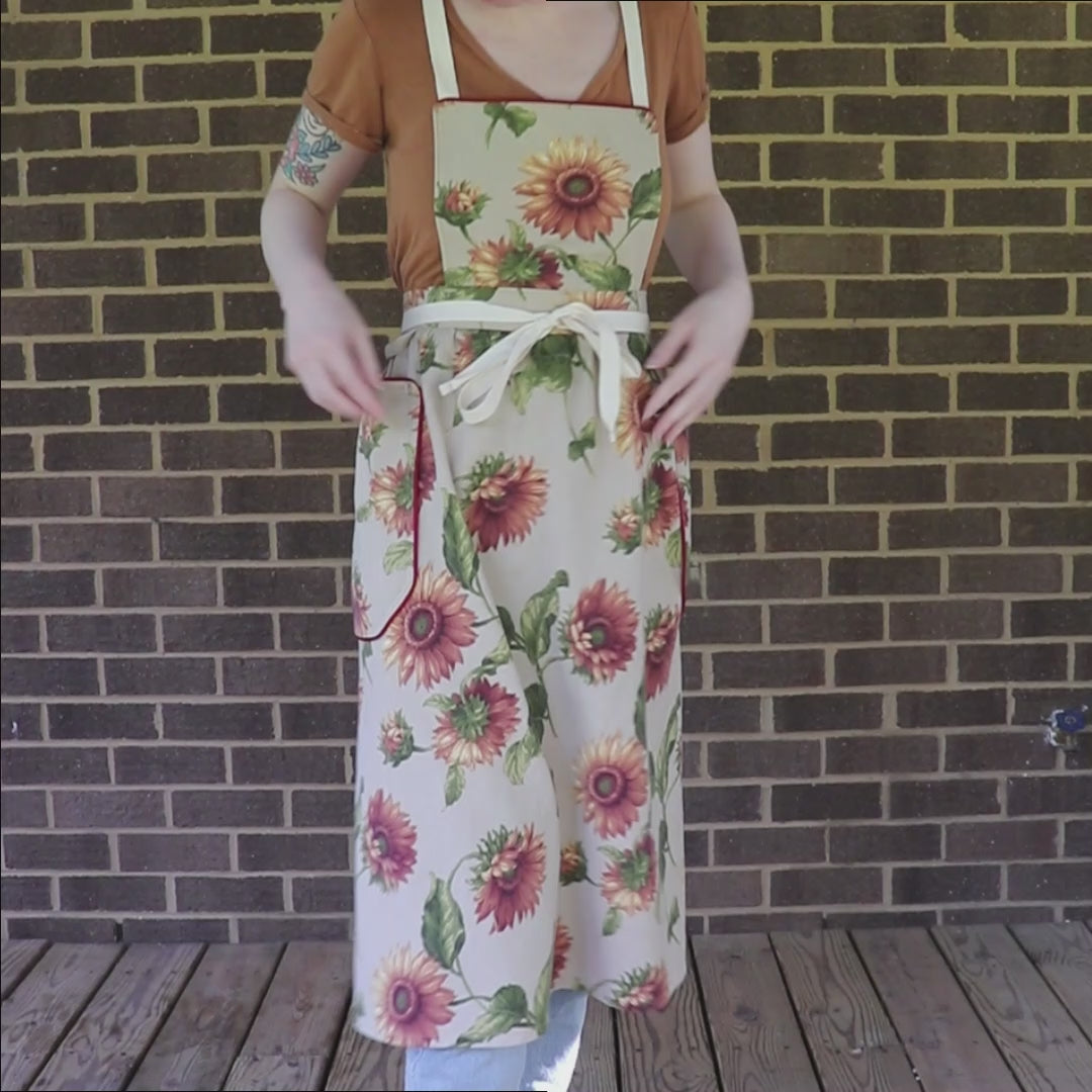 modeling the apron