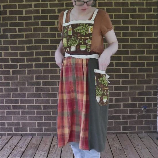 modeling the apron