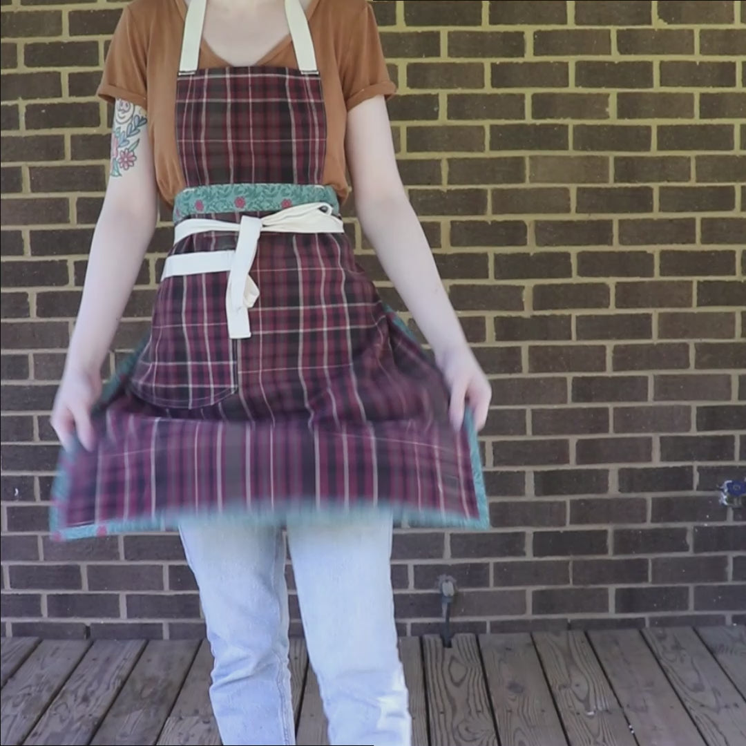 modeling the apron