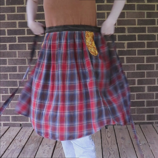 modeling the apron