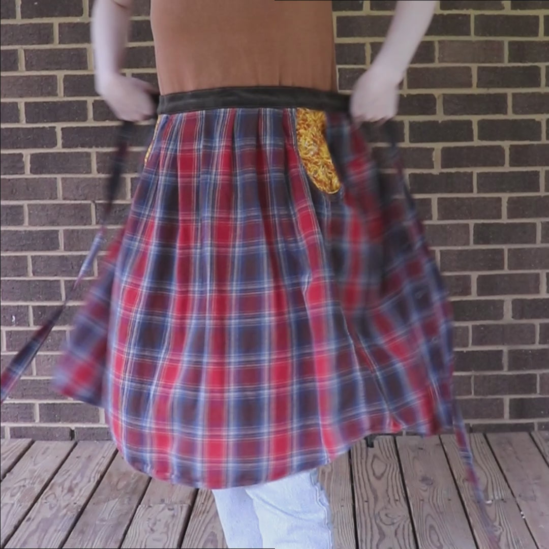 modeling the apron