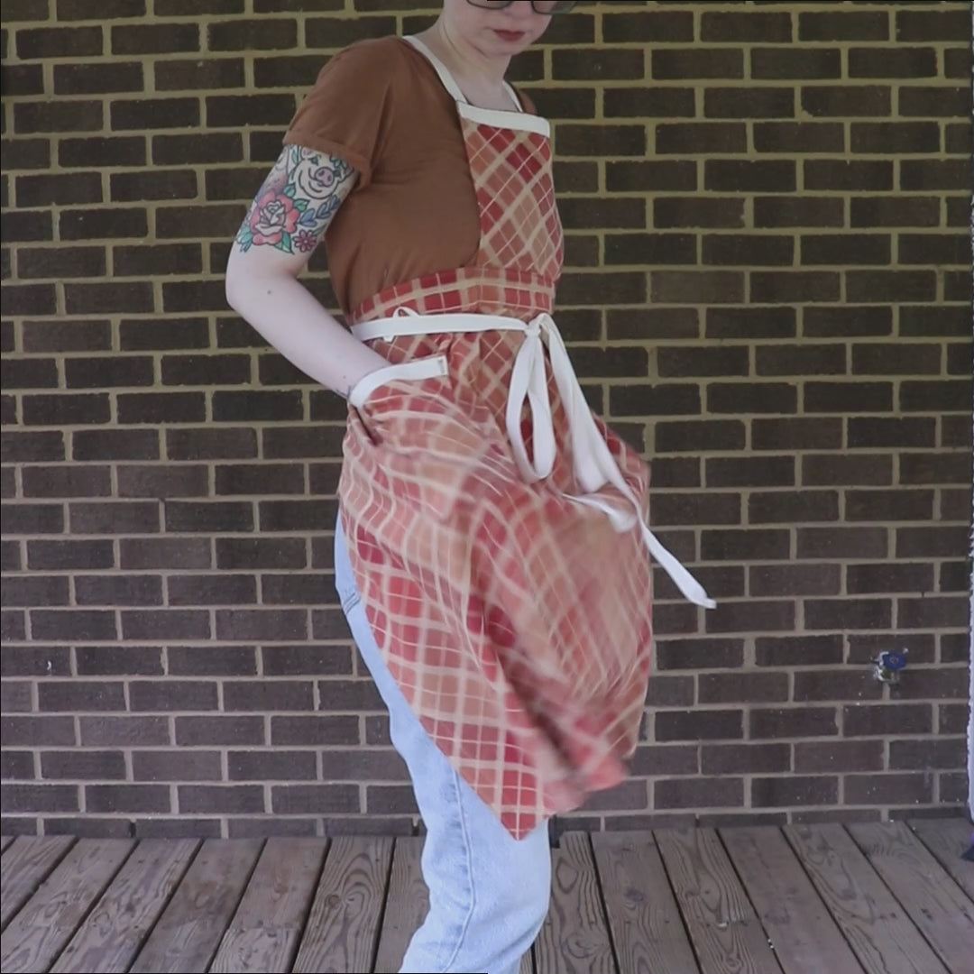 modeling the apron